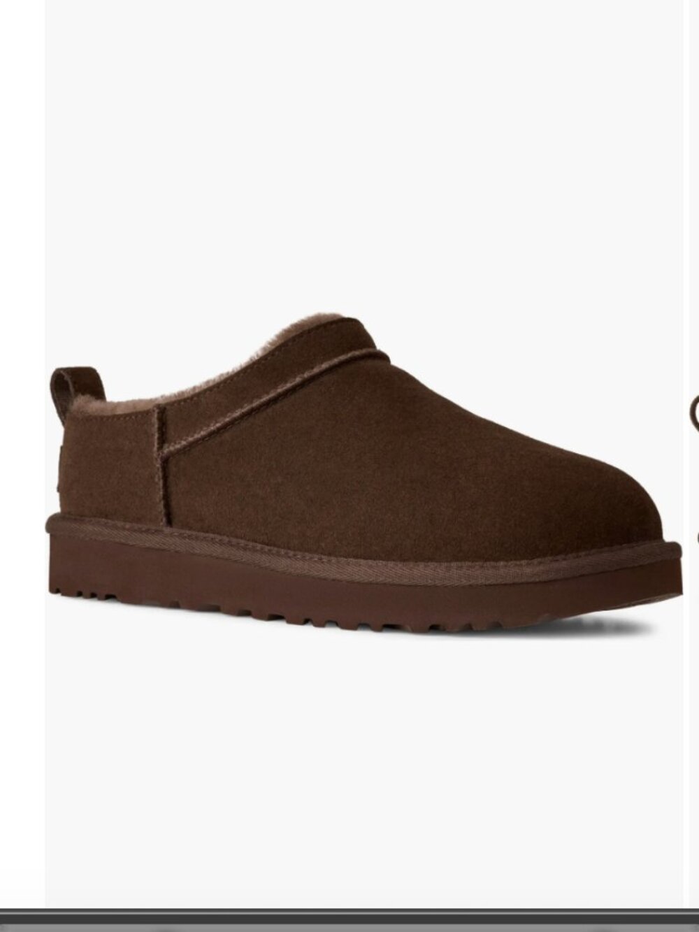 Ugg Classic Micro Genuine Shearling Lined Slip-On